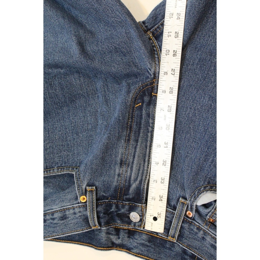 Mens Levis 550 Denim Jeans Relaxed Taper Medium Wash Blue 33x30 - Picture 11 of 12
